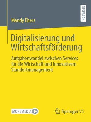 cover image of Digitalisierung und Wirtschaftsförderung
